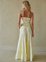 Simona Tiered Maxi Skirt