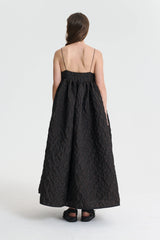 BETH | DRESS WINDROSE MATELASS… BROWN