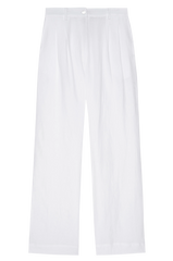 The Linen Pleated Trouser