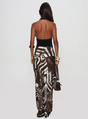 Rowana Maxi Skirt Multi