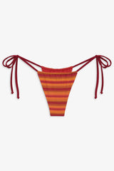 Tia Skimpy String Bikini Bottom - Harvest Moon