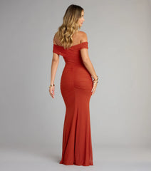 Allison Off-The-Shoulder Mermaid Formal Dress