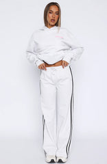 11th Street Out & About Wide Leg Sweatpants Glaze