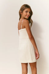 Girls Kitt Tweed Mini Dress