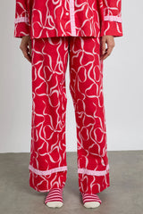 antonia pj set- red bows