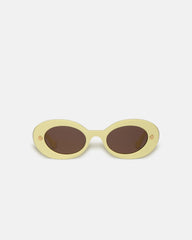 Giva - Bio-Plastic Oval Sunglasses - Moonbeam