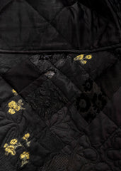 ROSIE | PATCH. SKIRT ENCORE PATCHWORK | BLACK