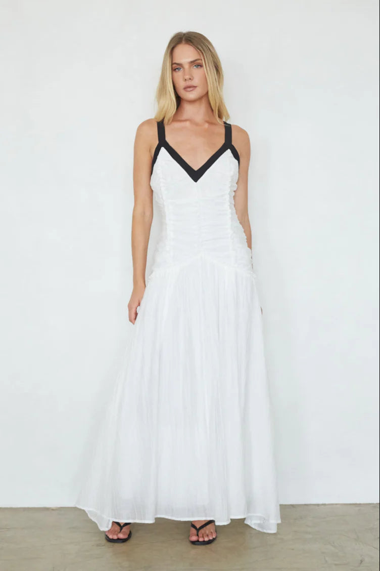 Oaklynn Contrast Maxi Dress