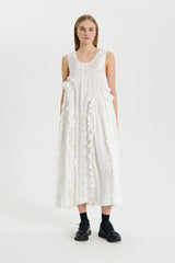 OPAL | DRESS SILK SATIN WHITE