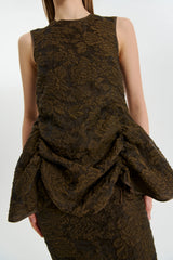 UNIKA | TOP POSY MATELASS… BROWN