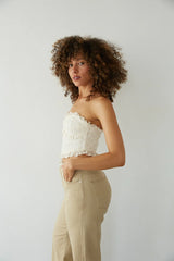 Adriana Strapless Bustier Top