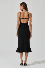 Adana Bow Detail Bustier Dress