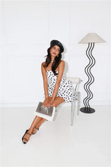 Couture Dreams Strapless Mini Dress White