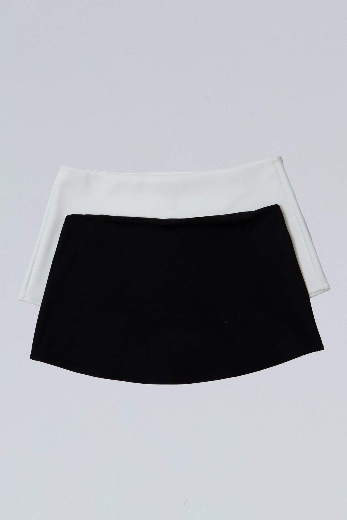 Micro Mini Stretch Skirt. 2-pack