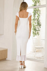 Destination Diaries Off Shoulder Maxi Dress White