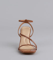 Afterparty RSVP Strappy Stiletto Heels