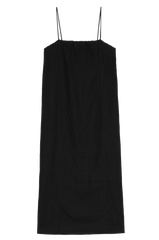The Linen Spaghetti Dress
