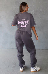 Offstage Back Graphic Oversized Tee Volcanic