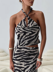 Eleganza Top Zebra