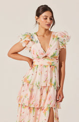 Emporia Floral Tiered Maxi Dress