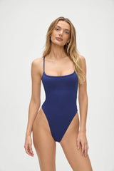 Getaway Cheeky One Piece Swimsuit - Midnight Dip