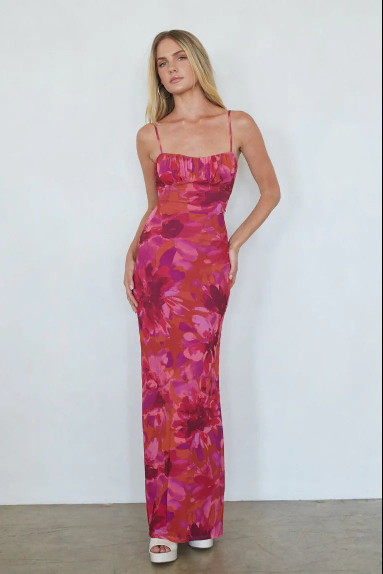 Ysabelle Twist Back Maxi Dress