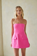 Margaret Romper Mini Dress