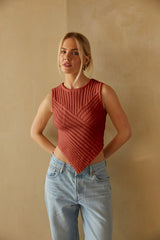 Robin Knit Sweater Tank Top