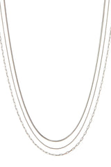 LUV AJ Chandon Multi Chain Charm Necklace