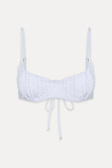 Cola Underwire Bikini Top - Optic White
