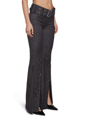 Fictional Flames Slit Pants