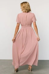 Birdie Maxi Dress | Blush