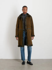 Owen Barry x Alex Mill Shearling Dorset Coat