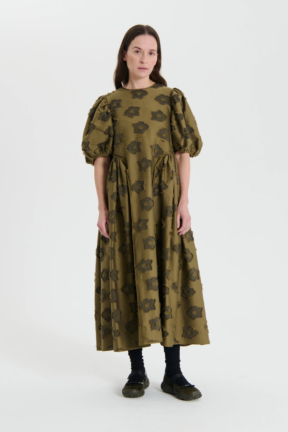FINNEGAN | DRESS ARPINA FIL-COUP… OLIVE