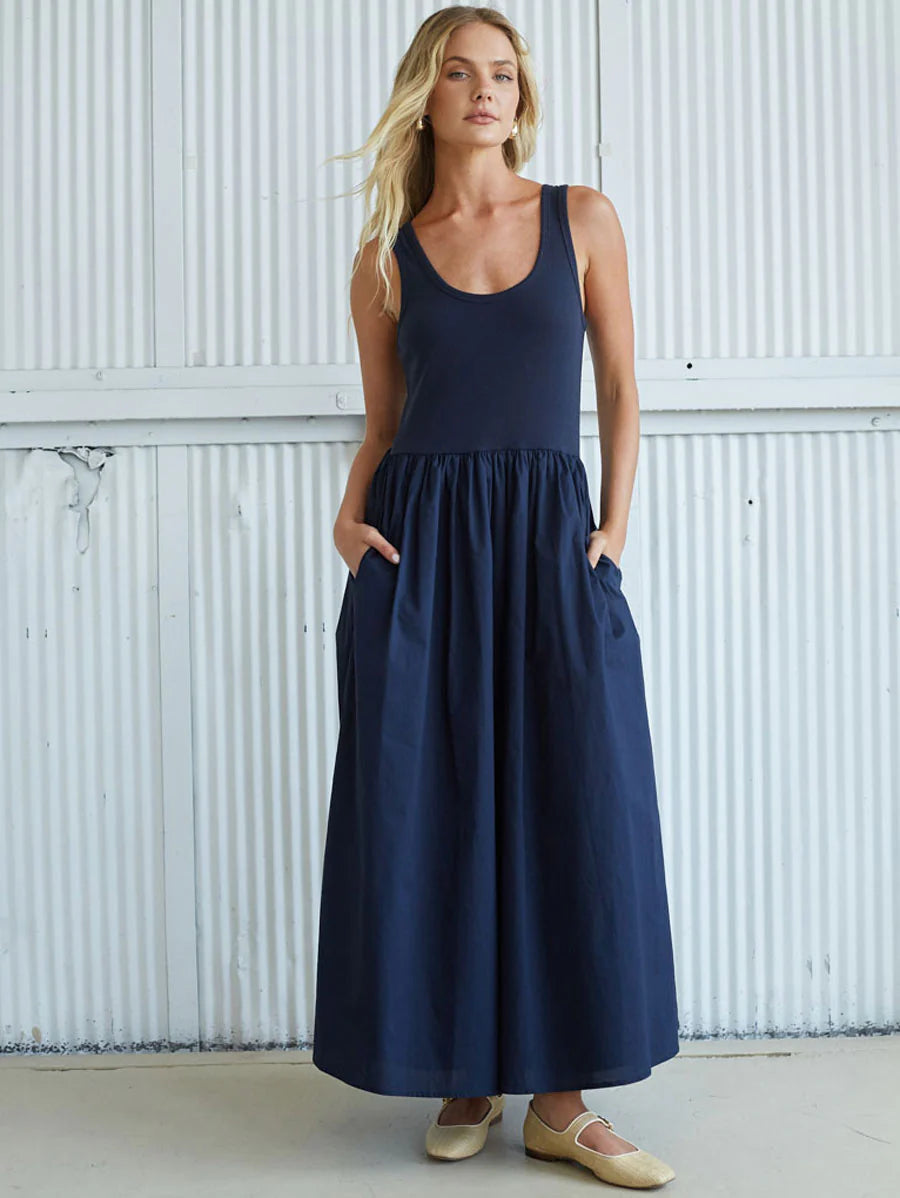 Hartford Linen Maxi Dress