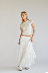 Hope Tiered Maxi Skirt