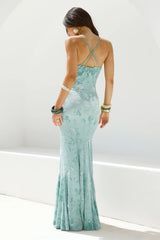 Fortune Flow Maxi Dress Sage