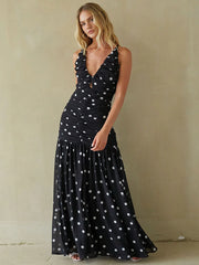 Tansy Ruched Maxi Dress