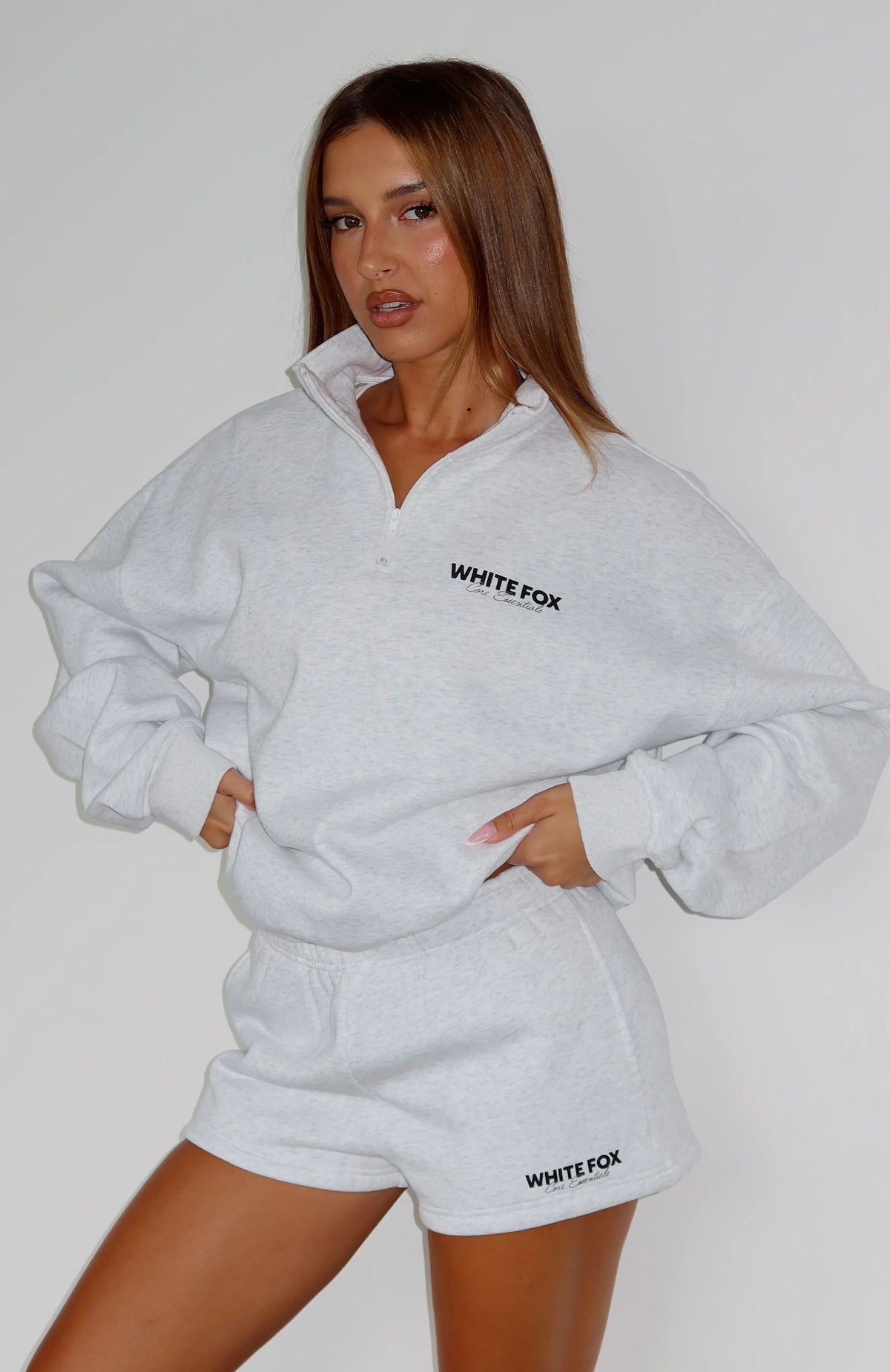 Core Essentials Lounge Shorts Grey Marle