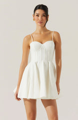 Fenna Textured Corset Mini Dress