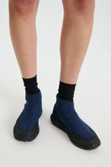 OTHELLO | SNEAKER QUILTED NYLON BLACK/NAVY