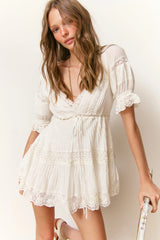 Lilias Cotton Mini Dress