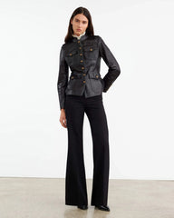 GERALDINE LEATHER JACKET