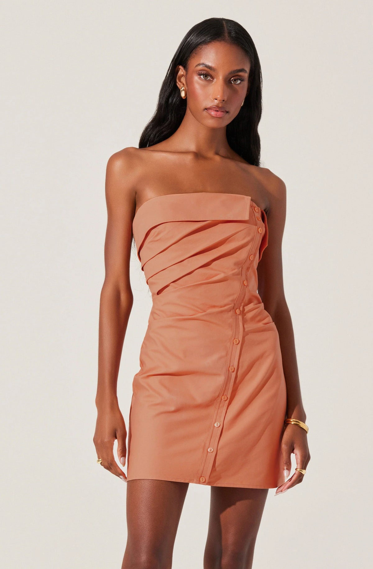 Sabriya Strapless Mini Dress