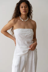 The Linen Tube Top