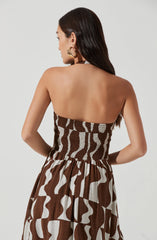 Mariella Halter Maxi Dress