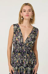 Edessa Tiered Ruffle Maxi Dress