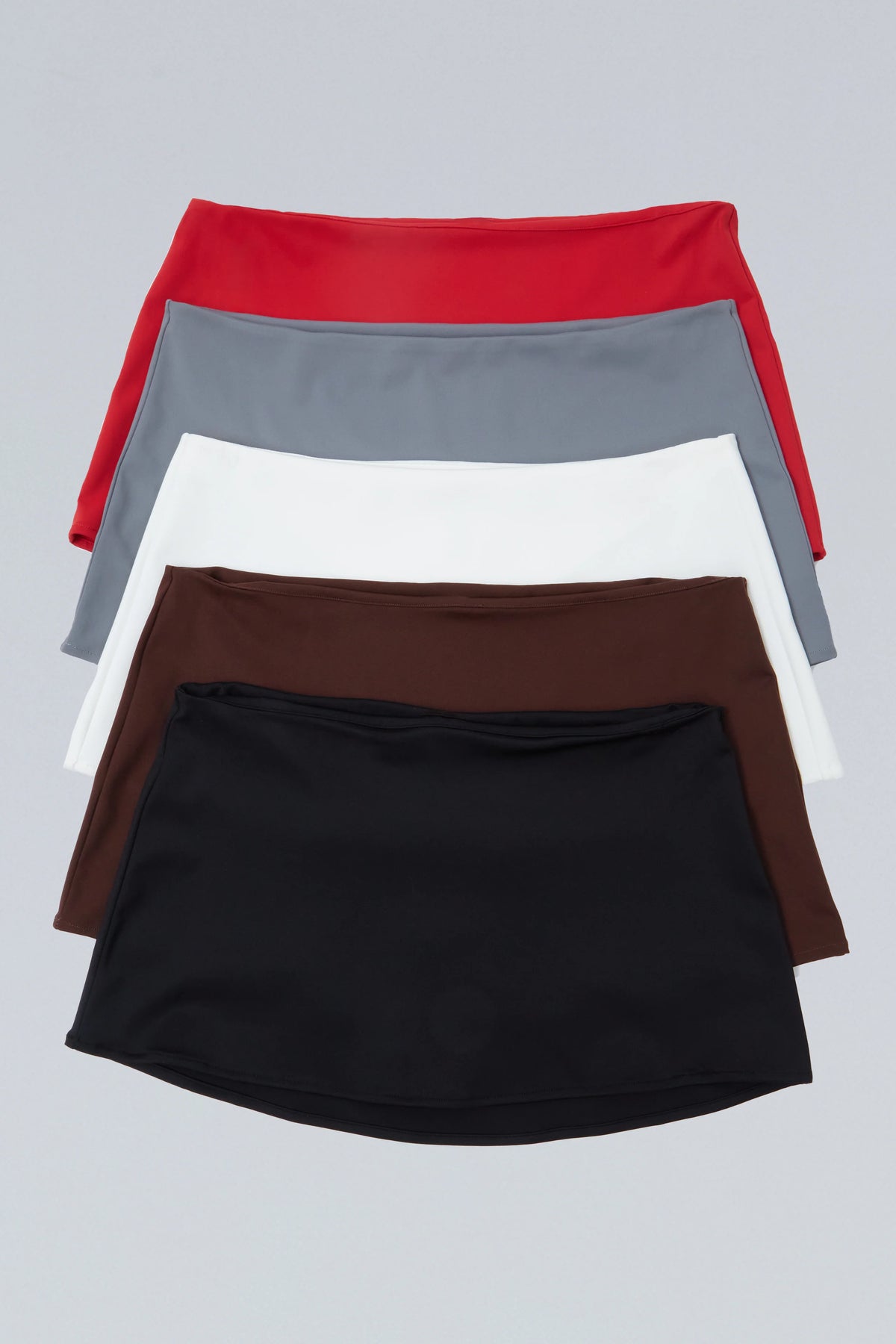 Micro Mini Stretch Skirt. 5-pack