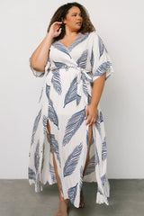 Corinth Maxi Dress | Navy Print