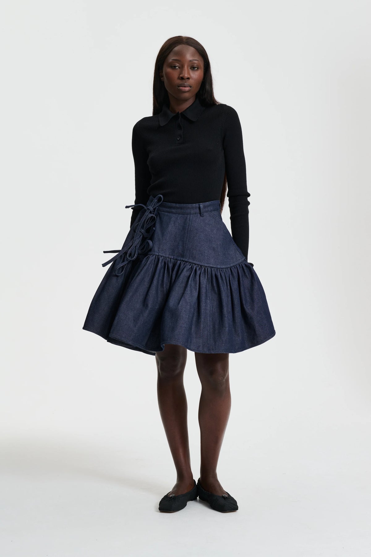 OPRAH | SKIRT DENIM INDIGO